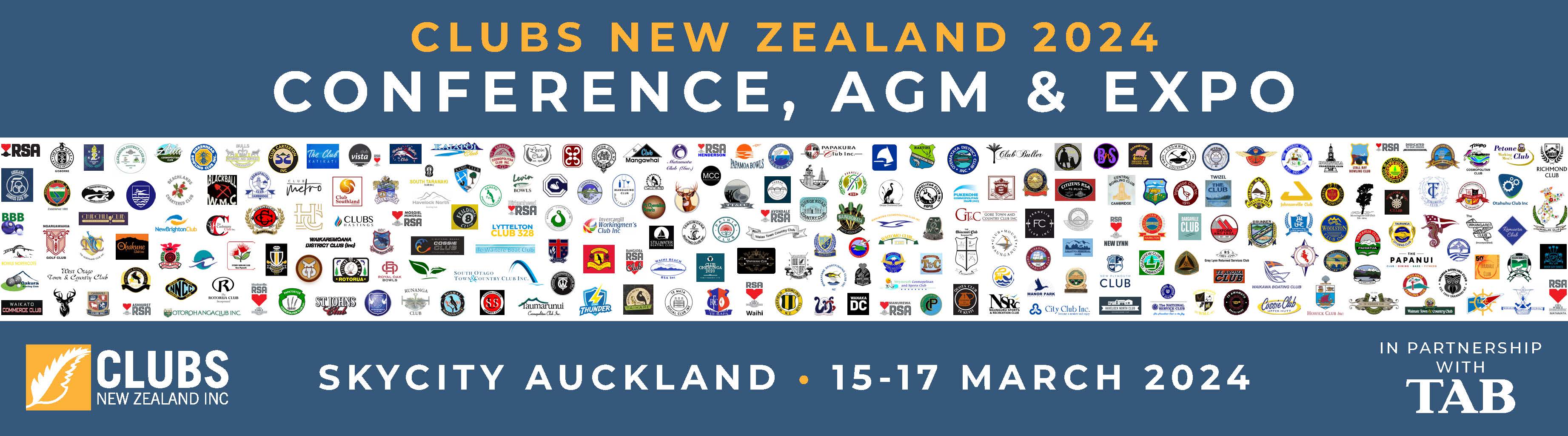 Clubs New Zealand 2024 Conference, AGM and Expo Clubs New Zealand